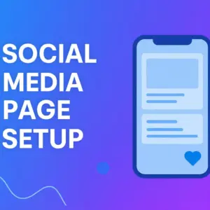 Social Media Page Setup