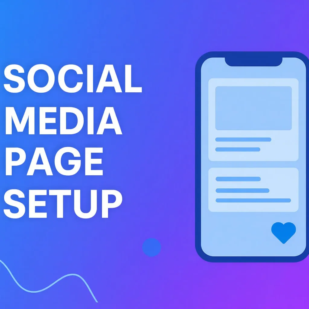 Social Media Page Setup